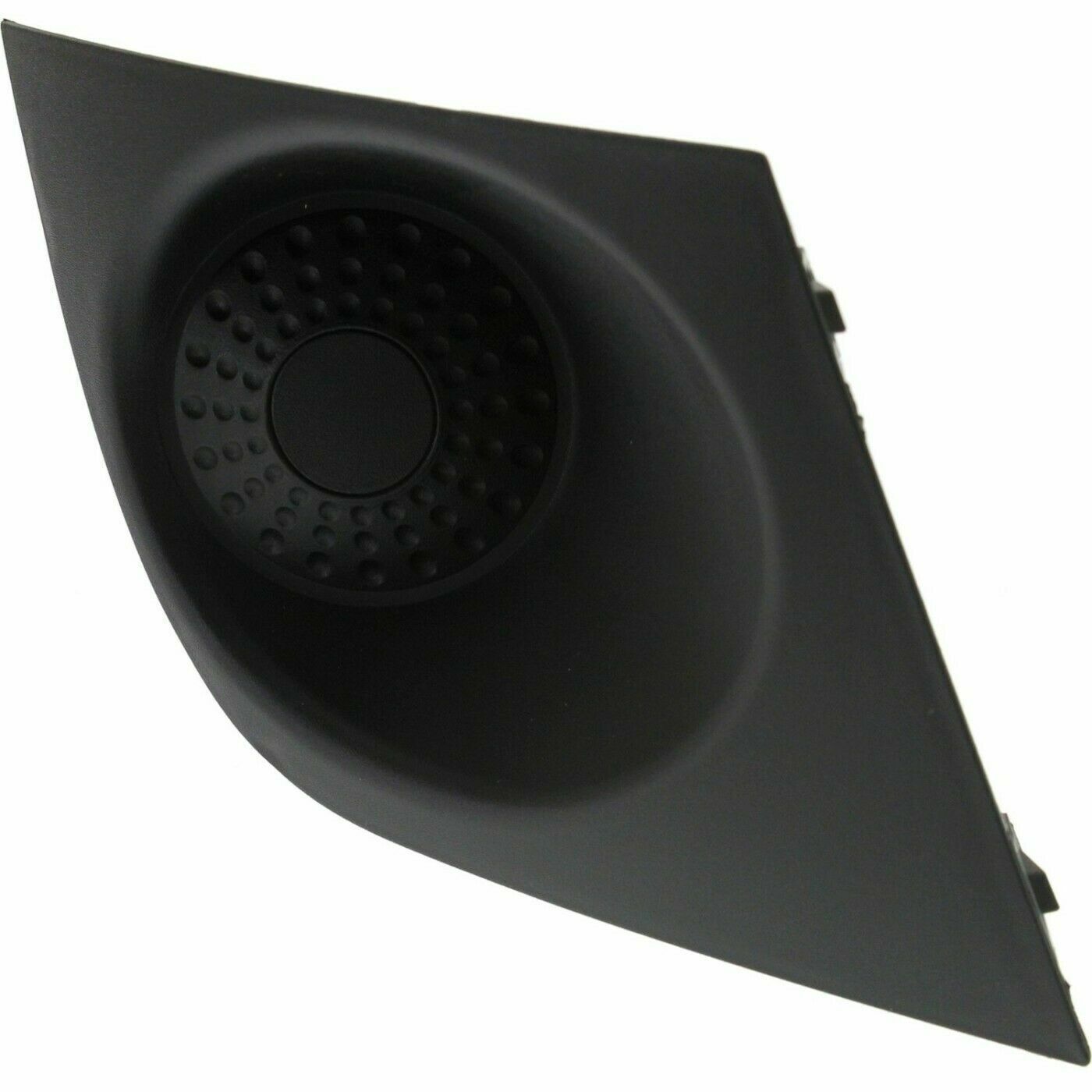 2Pcs Front Fog Light Covers Black For 07-12 Versa Hatchback 07-11 Versa Sedan