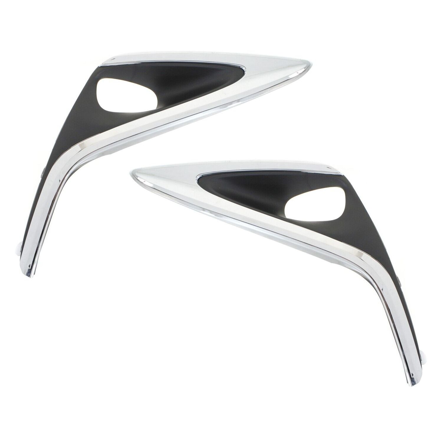Fog Light Trim For 2016-2018 Lexus ES300h Base Sedan Driver And Passenger Side