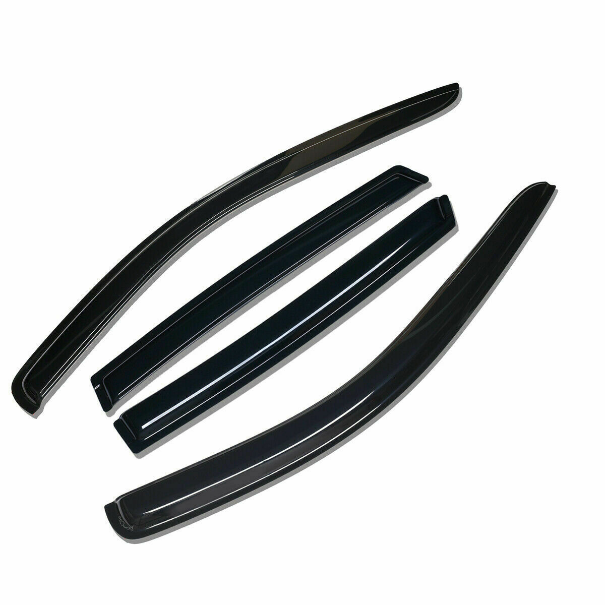 2 Sets Of - Out Channel Style Sun Rain Window Visors Visor For 94970