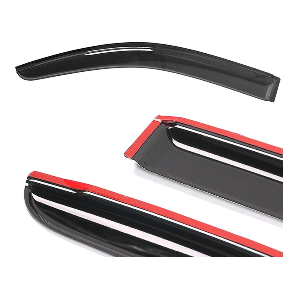 Fits 08-18 Dodge Grand Caravan & 08-16 Chrysler Town & Country Window Visors 2PC