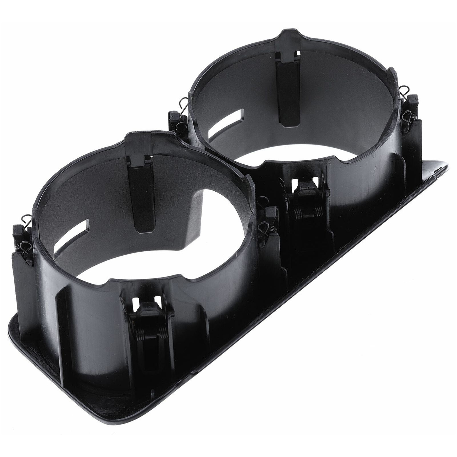 Front Dual Cup Holder For Mercedes-Benz W205 C205 C43 AMG C200 2015-2018 Black