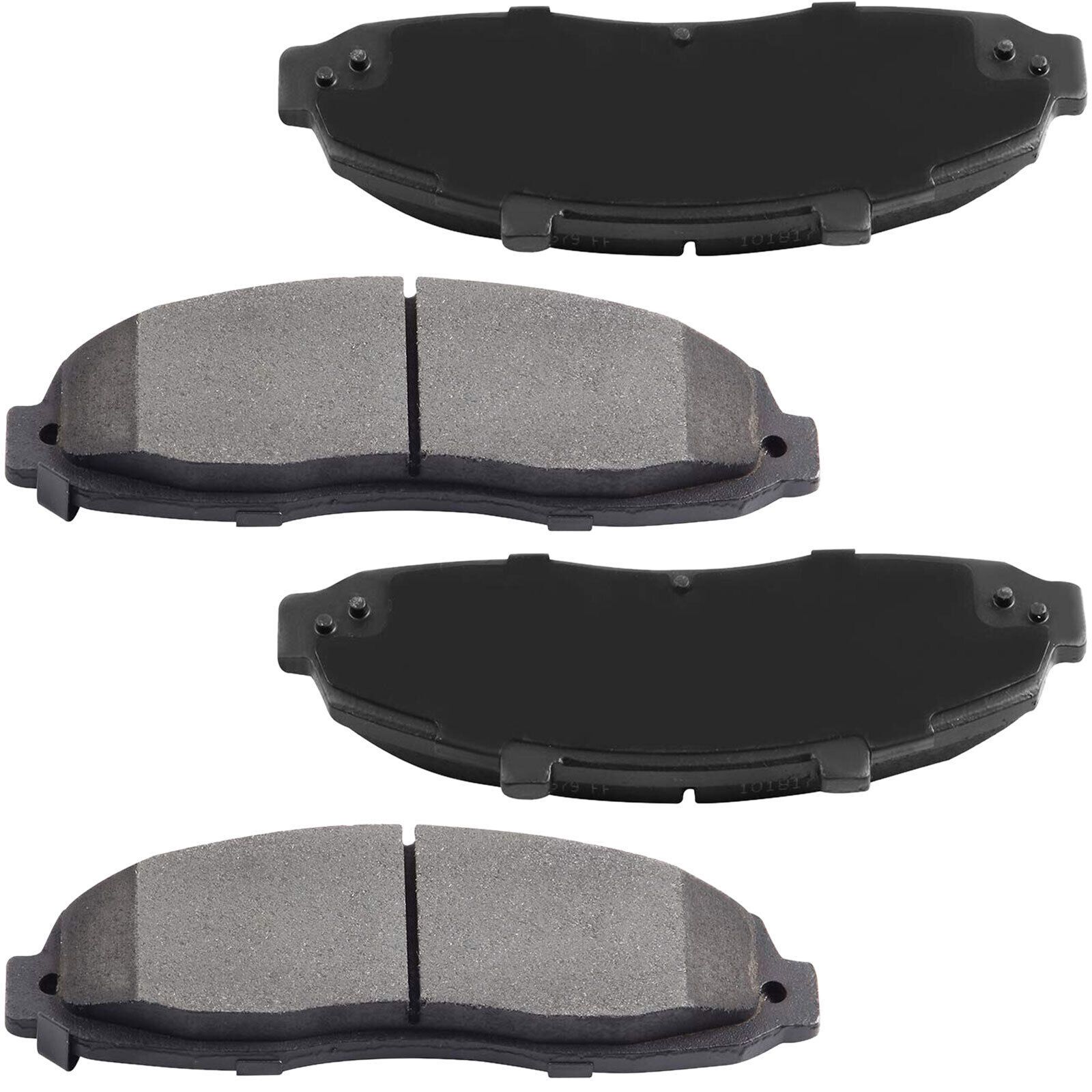 For Ford 1997-2003 F-150 Lincoln 2002 Blackwood (4) Front Ceramic Brake Pads