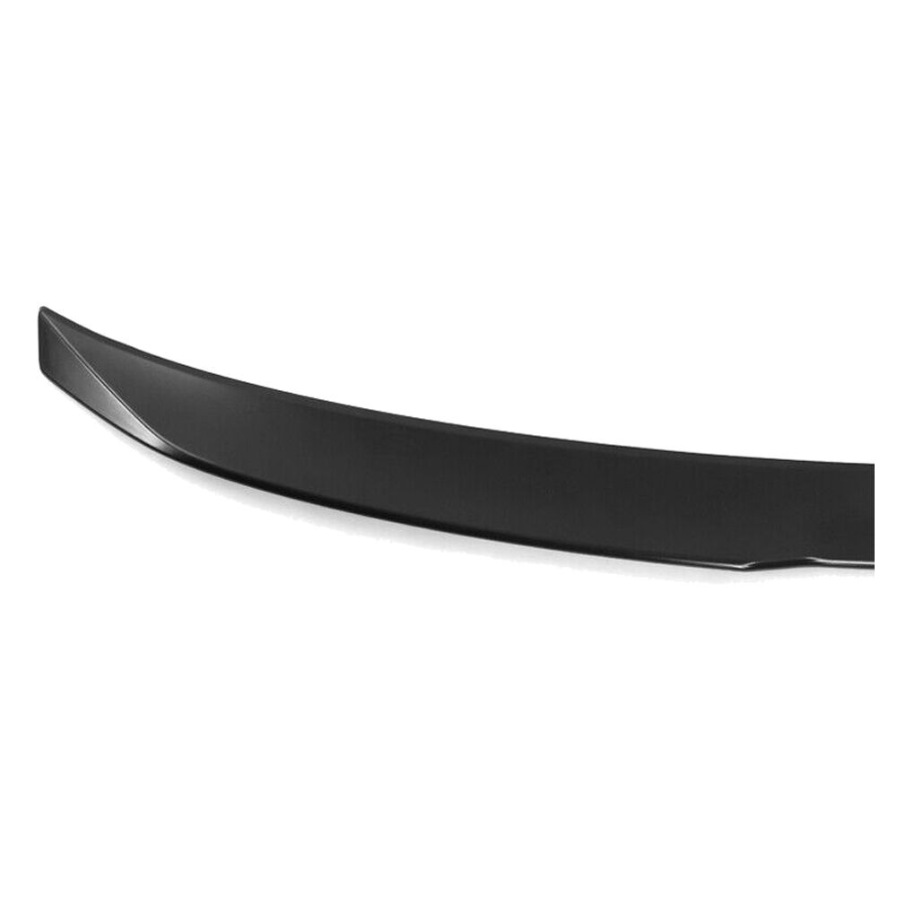 Fits 21-23 BMW G22 4 Series G82 M4 Coupe M4 Style Trunk Spoiler Primer Black ABS
