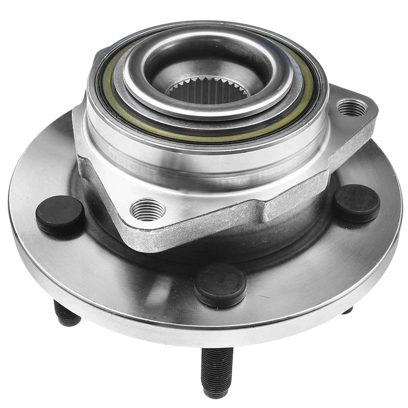 2 Sets Of - Front Wheel Hub & Bearing Assembly For 2005-2010 Dakota 2006-2009 Raider