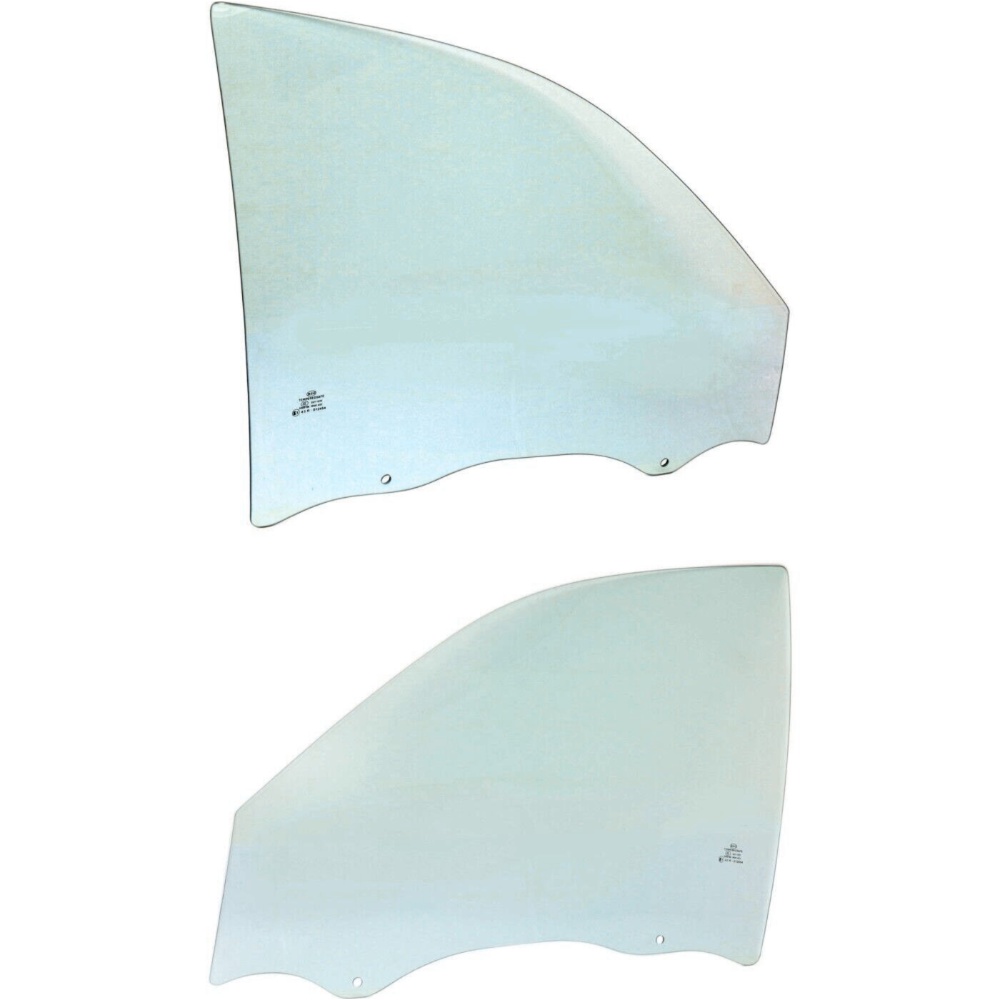 Door Glasses Set Of 2 Front Driver & Passenger Side For Chevy Olds Pair