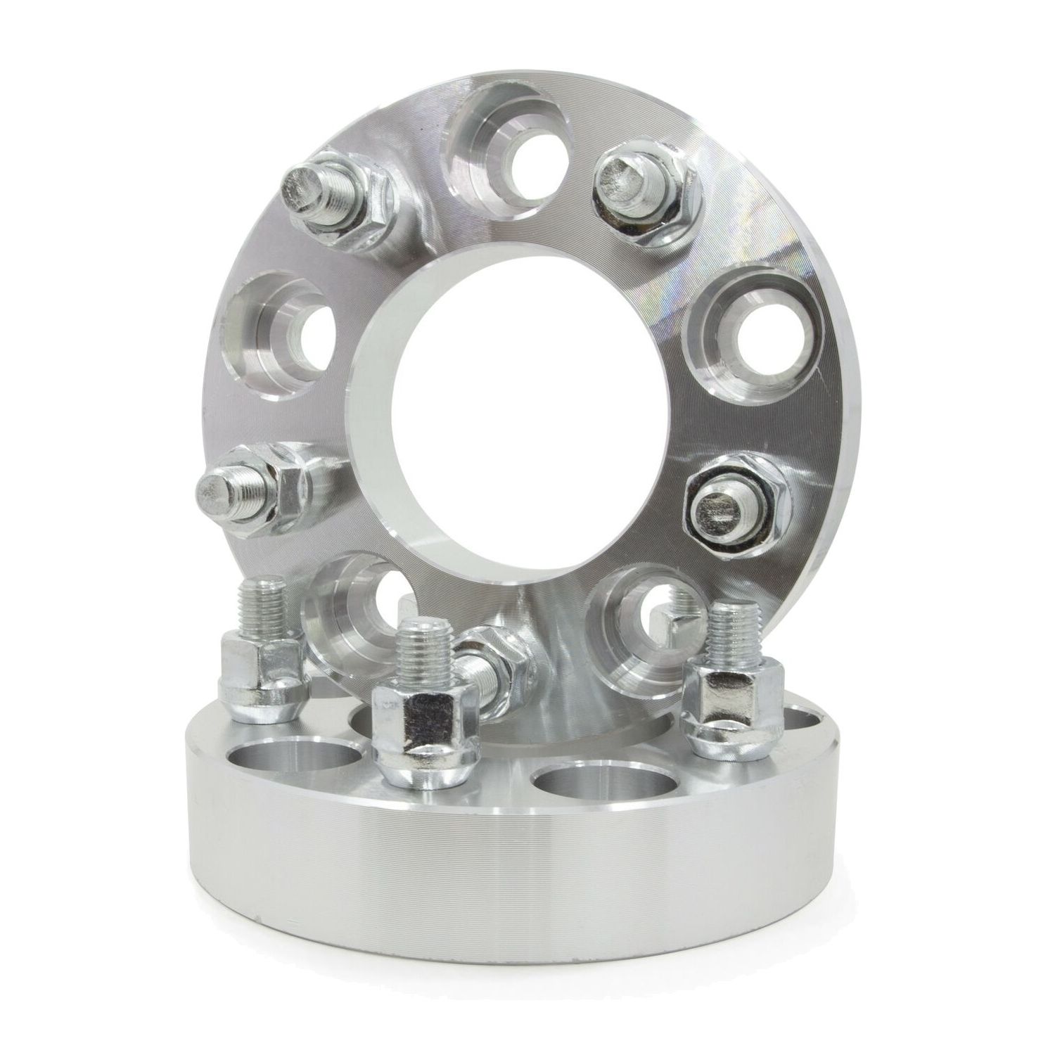 2 Wheel Spacers Adapters 5x4.75 To 5x100 1.25" Thick - 5 Lug