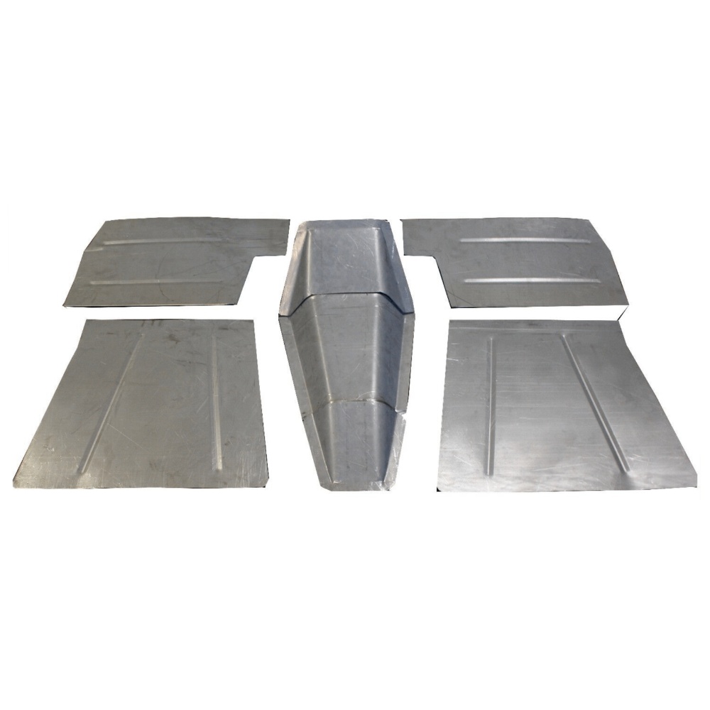 For 1937-1946 Chevy Truck Base Truck 8PC. Floor Pans Toe Boards & Trans Cover
