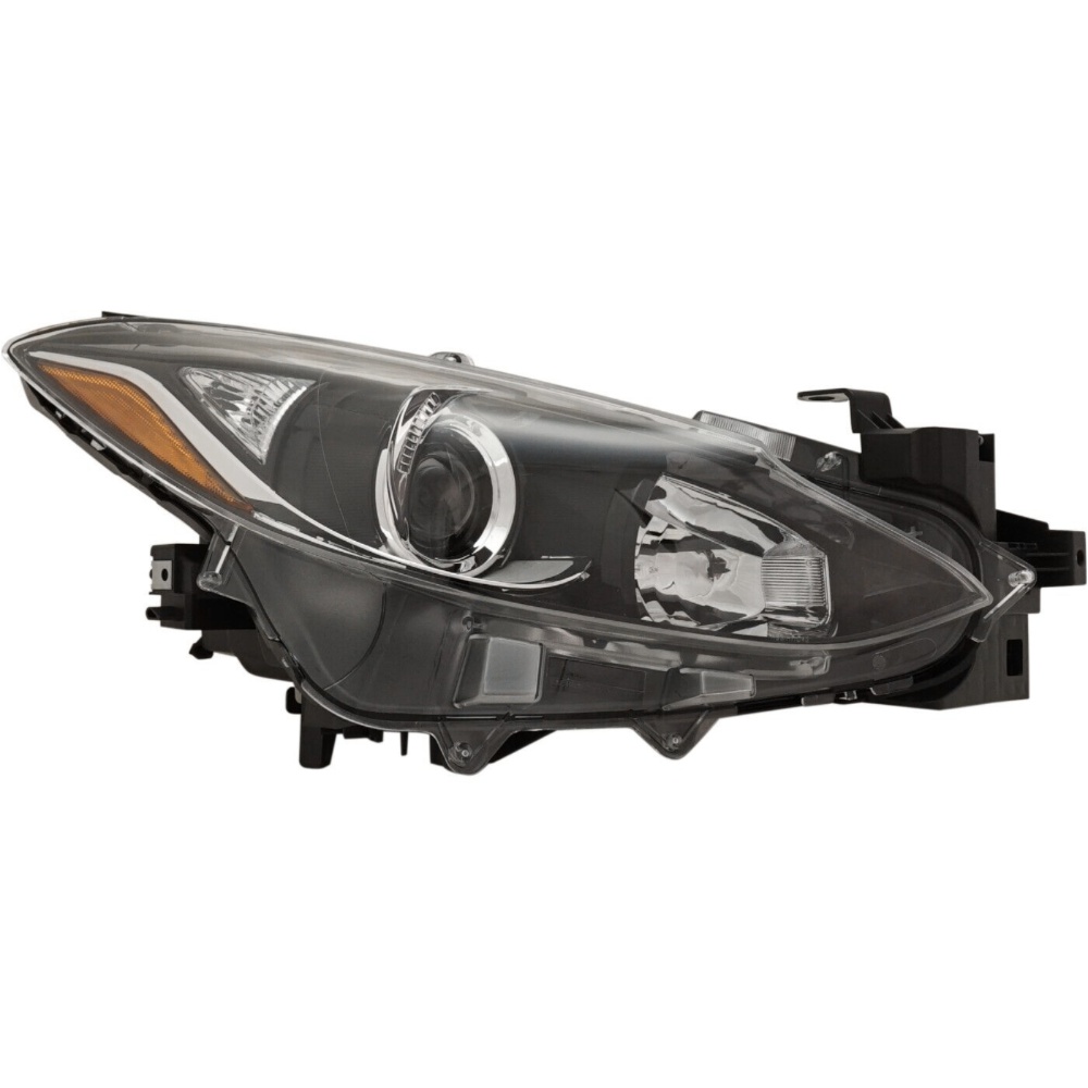 Headlight For 14-16 Mazda 3 14-16 Mazda 3 Sport 3 Hatchback Or Right With Bulb