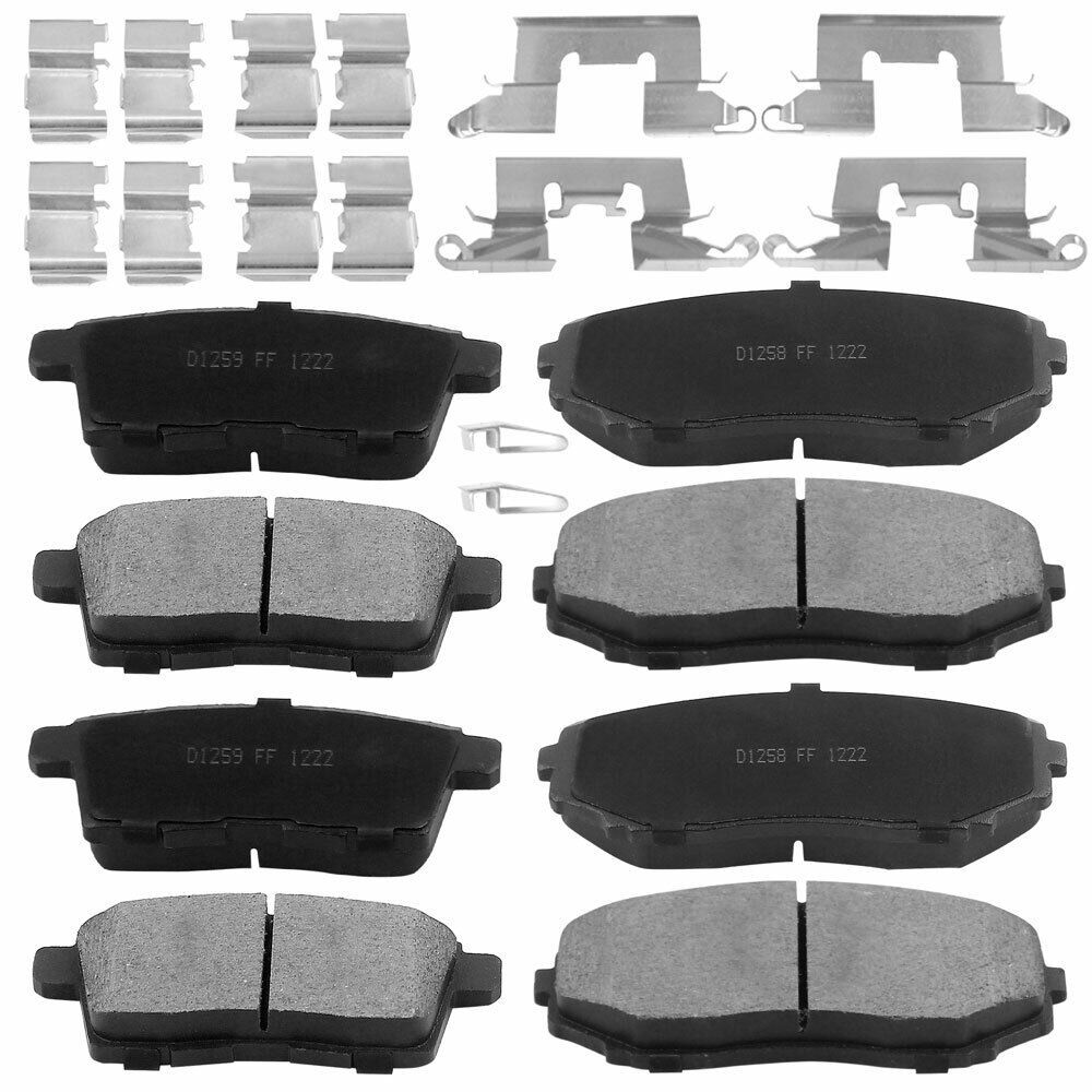 Front & Rear Ceramic Brake Pads For Ford Edge Lincoln MKX Mazda CX-7 CX-9
