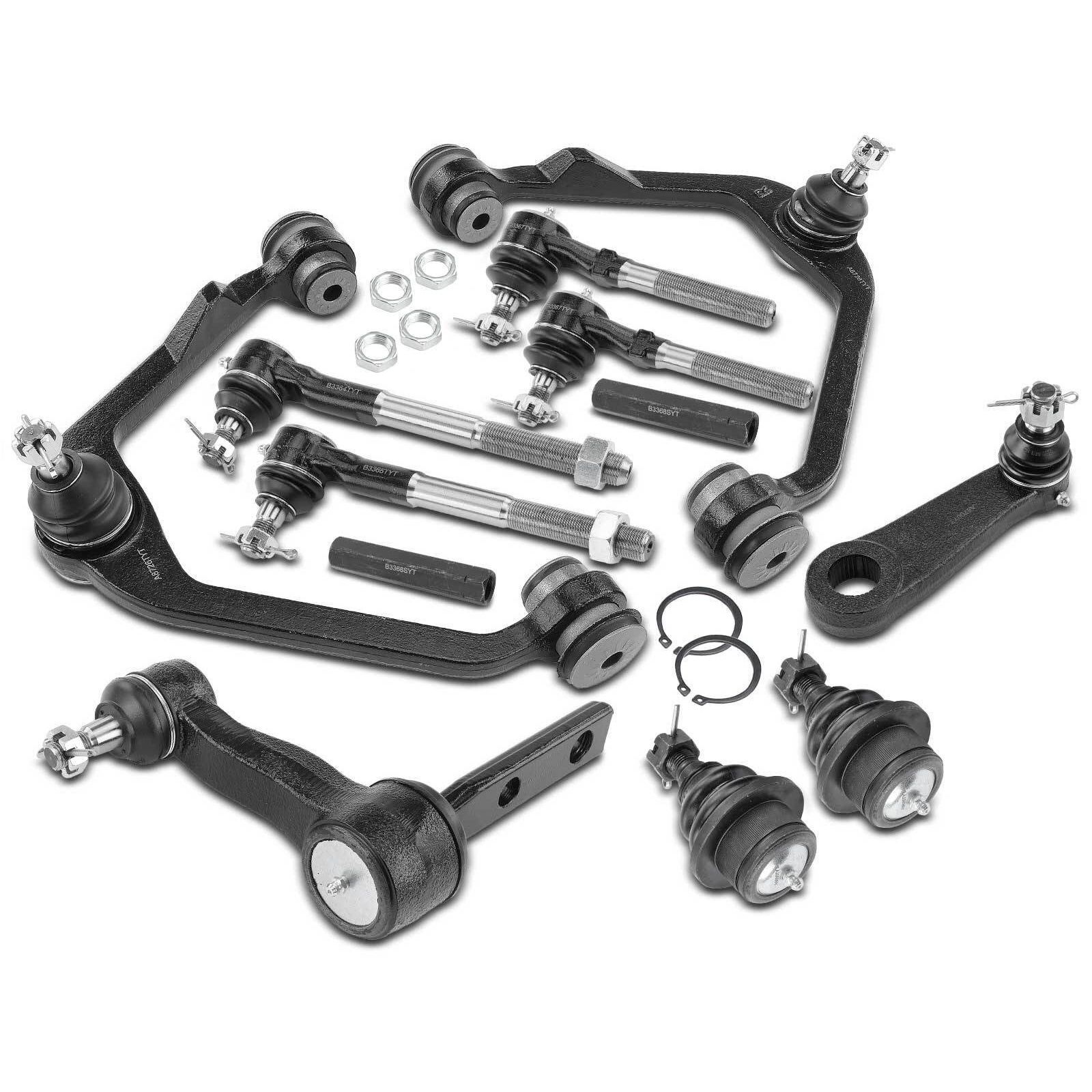 12X Control Arm W/Ball Joint Tie Rod End Front For 97-04 For 97-04D Lincoln