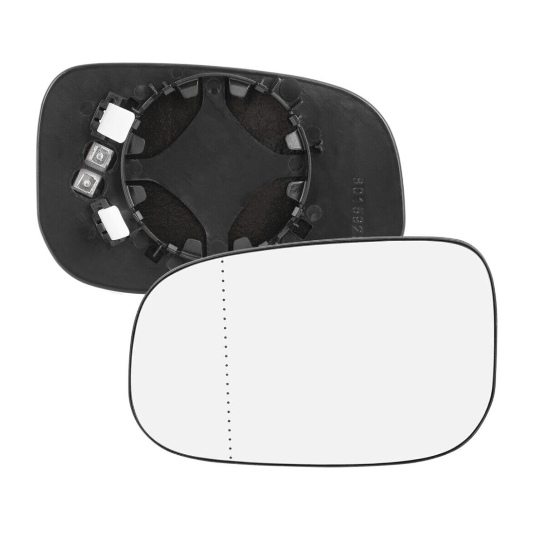 Mirror Glass Left Driver Side With Backing For Volvo C30 C70 S40 S60 V50 V70