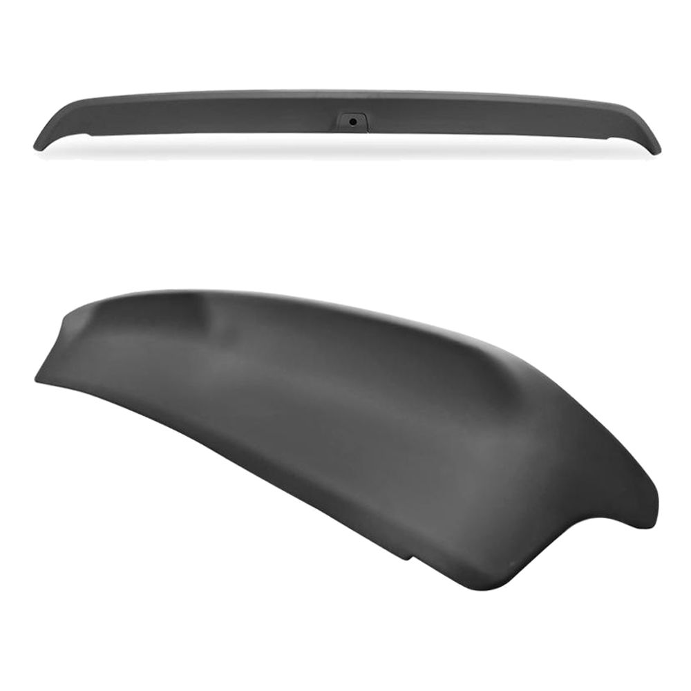 Fits 08-23 Dodge Challenger Trunk Spoiler Wing W/ Camera Cover Matte Black ABS