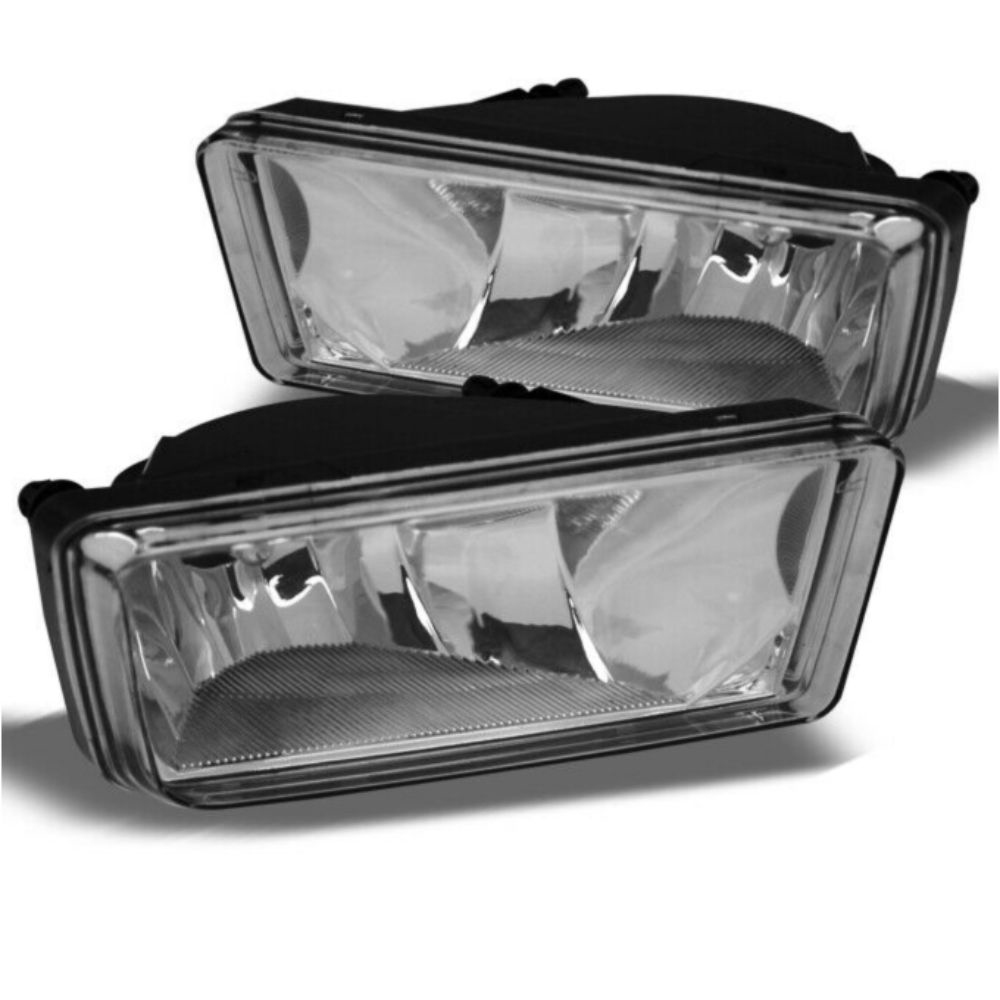 For 2007-2013 Chevrolet Bumper Clear Fog Lights W/Bulbs