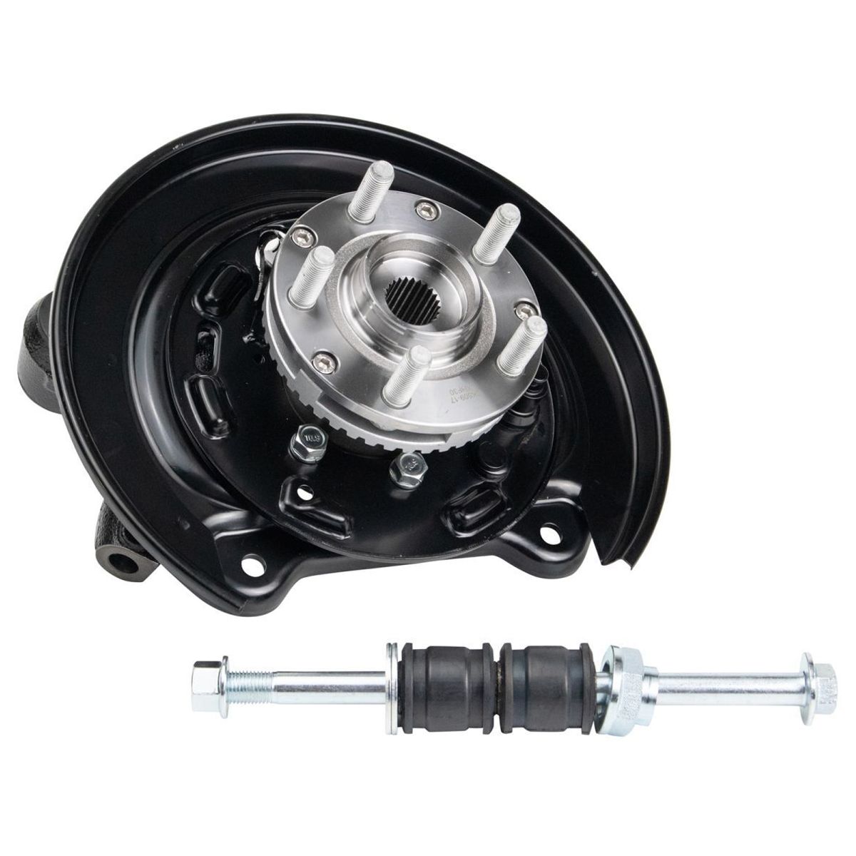 For 03-08 Forester X 2pc Complete Wheel Bearing & Steering Knuckle Assembly Set