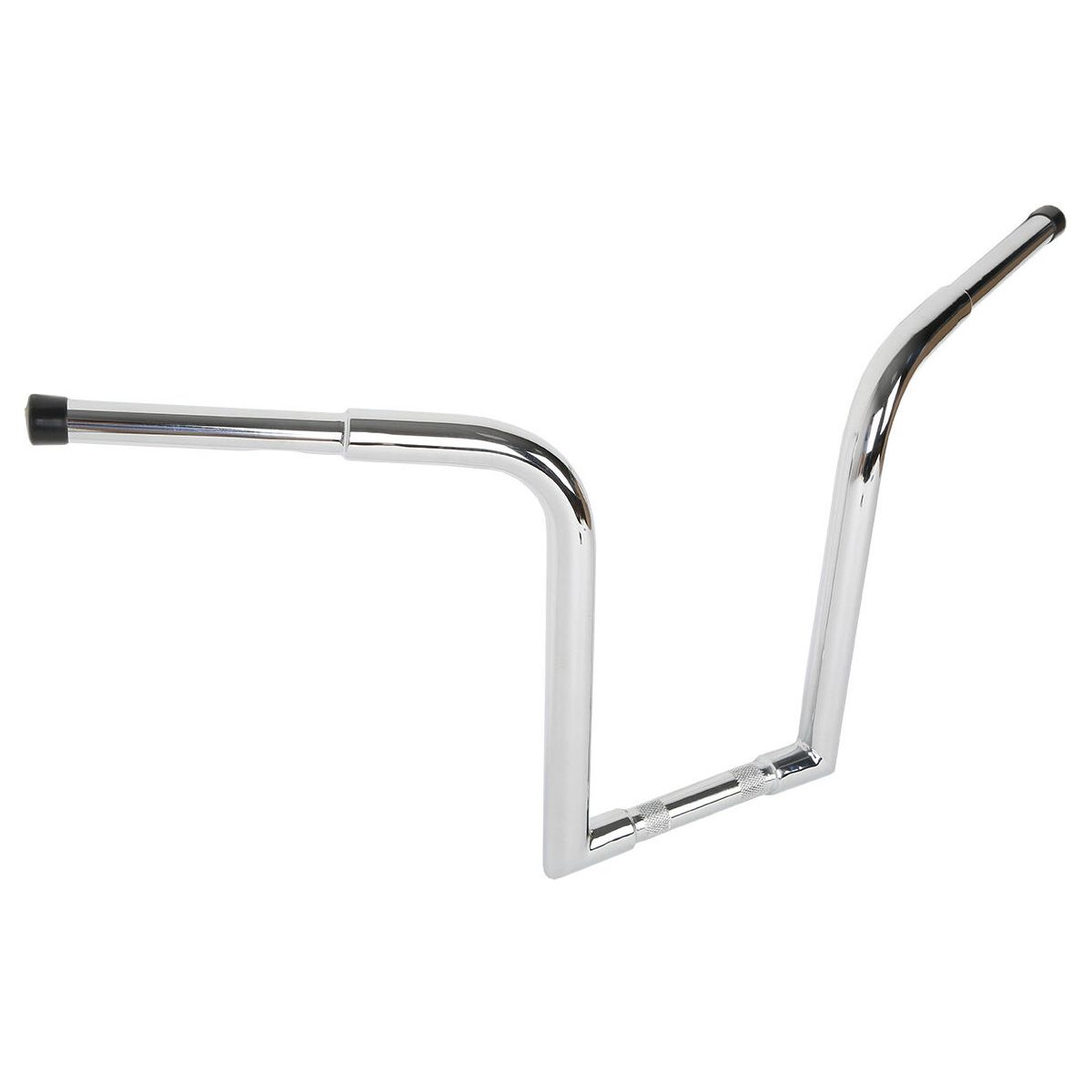 Chrome Ape Hangers Bars Fat 1-1/4" 14" Rise Handlebar For 83-17 Dyna Flst Fxst