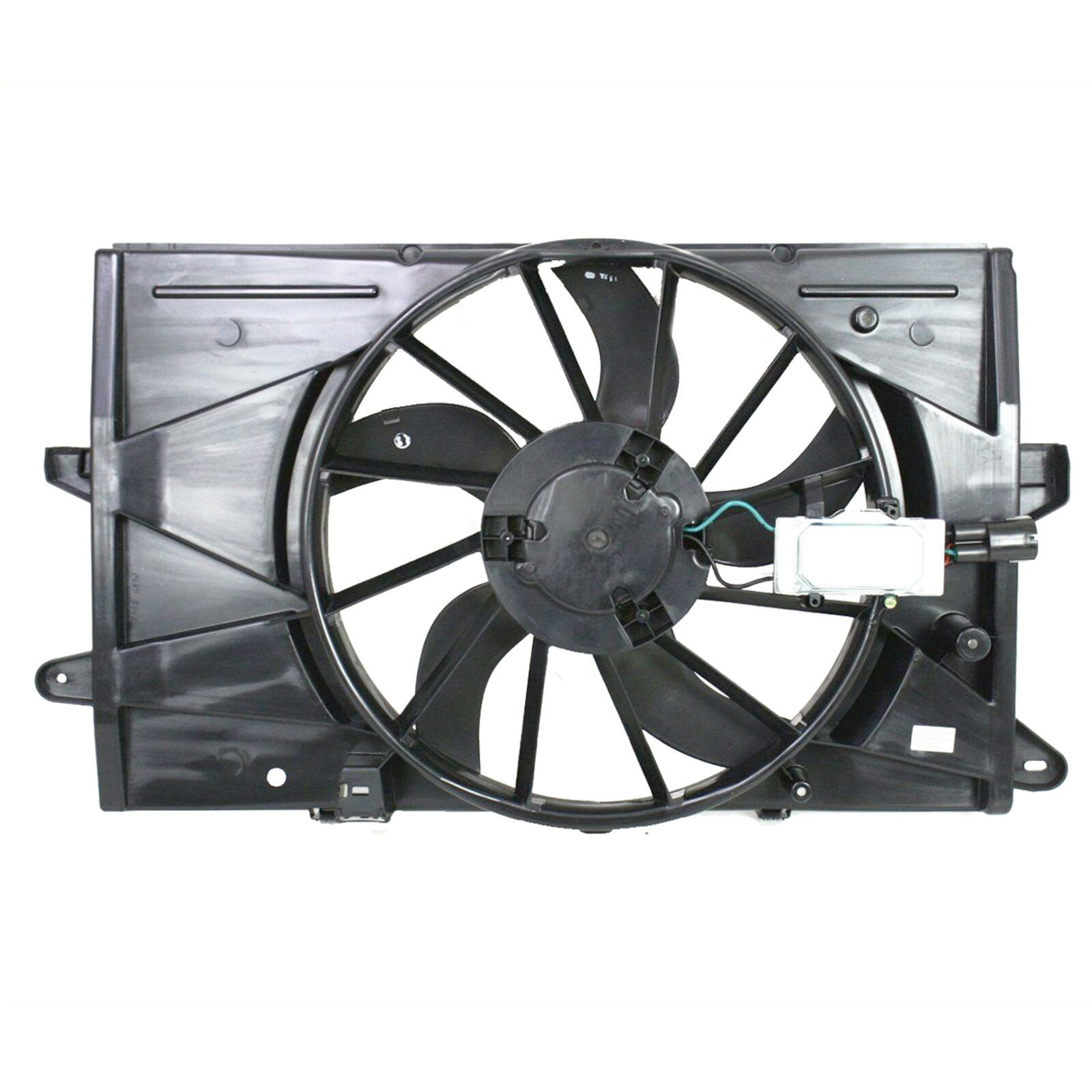 Radiator And Condenser Fan For Ford Lincoln Mercury FO3115174