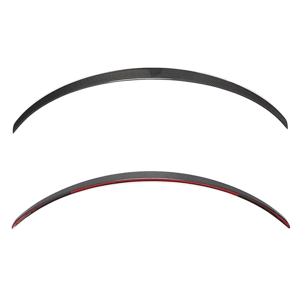 Fits 20-23 Tesla Model Y Sport 4-Door OE Style Carbon Fiber Rear Trunk Spoiler