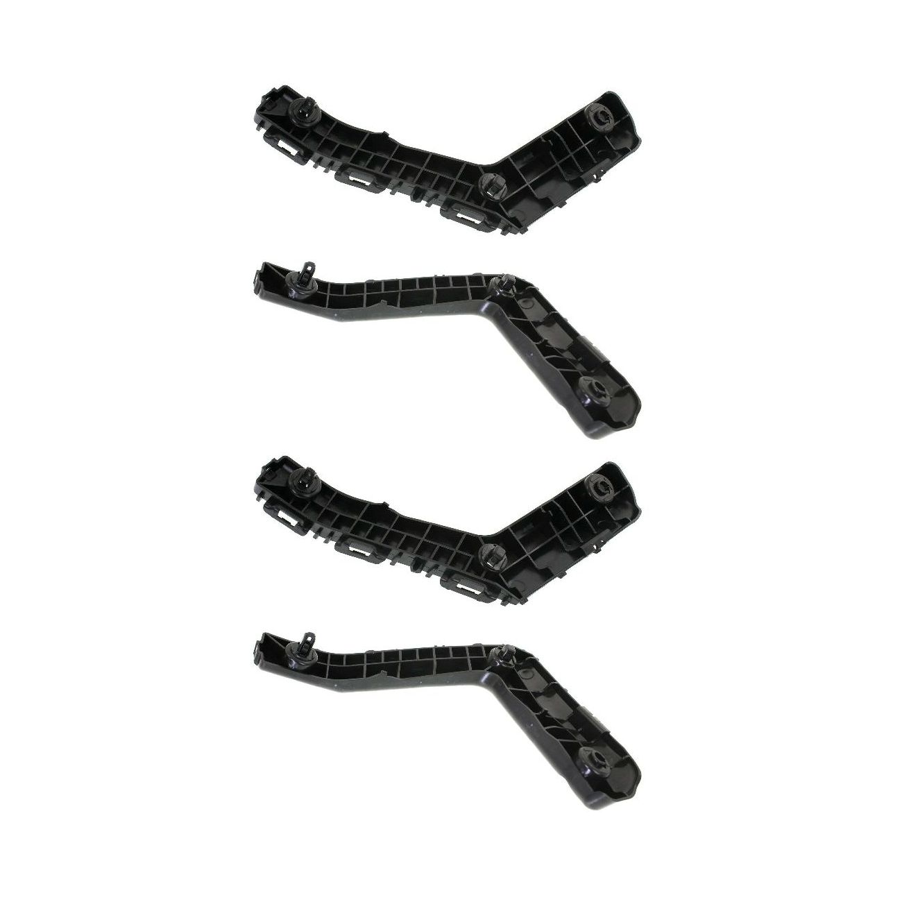 4 PCS - Bumper Bracket For 2014-2016 Toyota Corolla Set Front Left & Right Side
