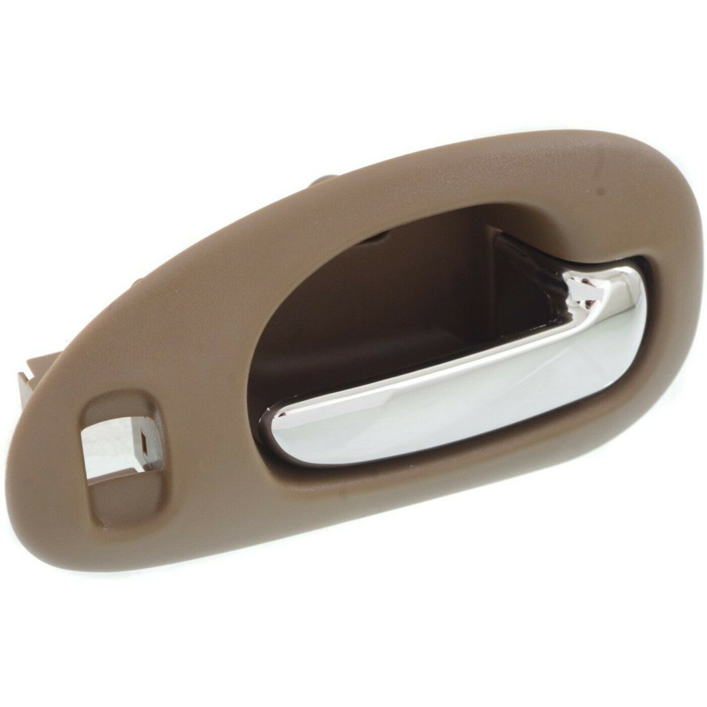 Front Interior Door Handle Pair LH & RH Set Chrome & Beige For Chrysler Concord
