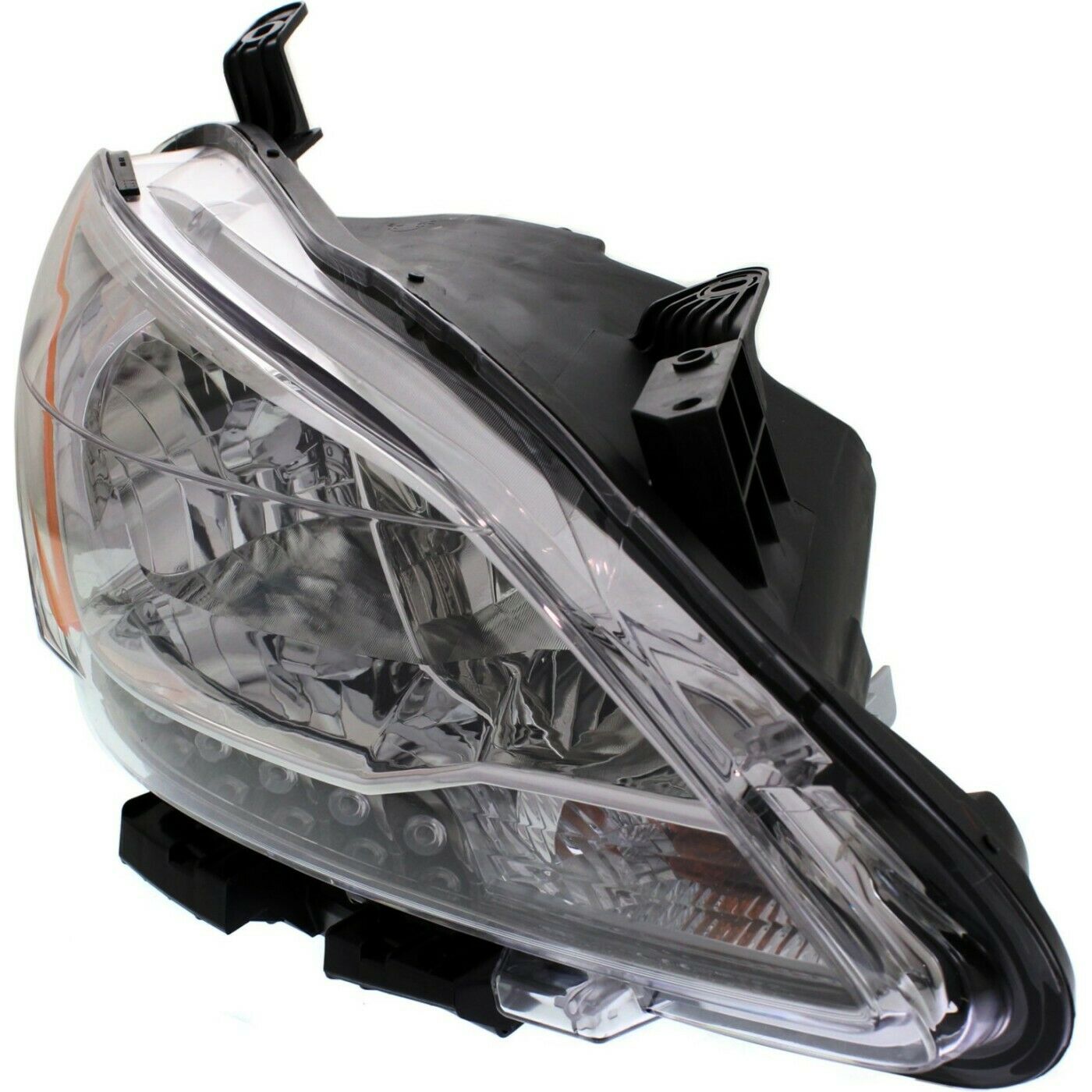 Headlights Headlamps Halogen Left & Right Pair Set For 2013-15 Sentra Sedan