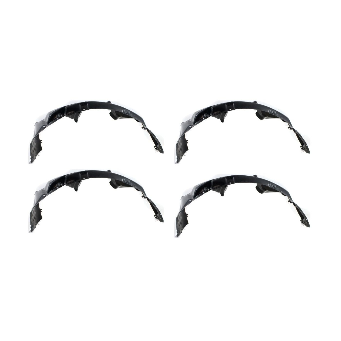 4 Sets Of - Splash Shield For Mitsubishi 2003-2006 Outlander Sport Utility Front