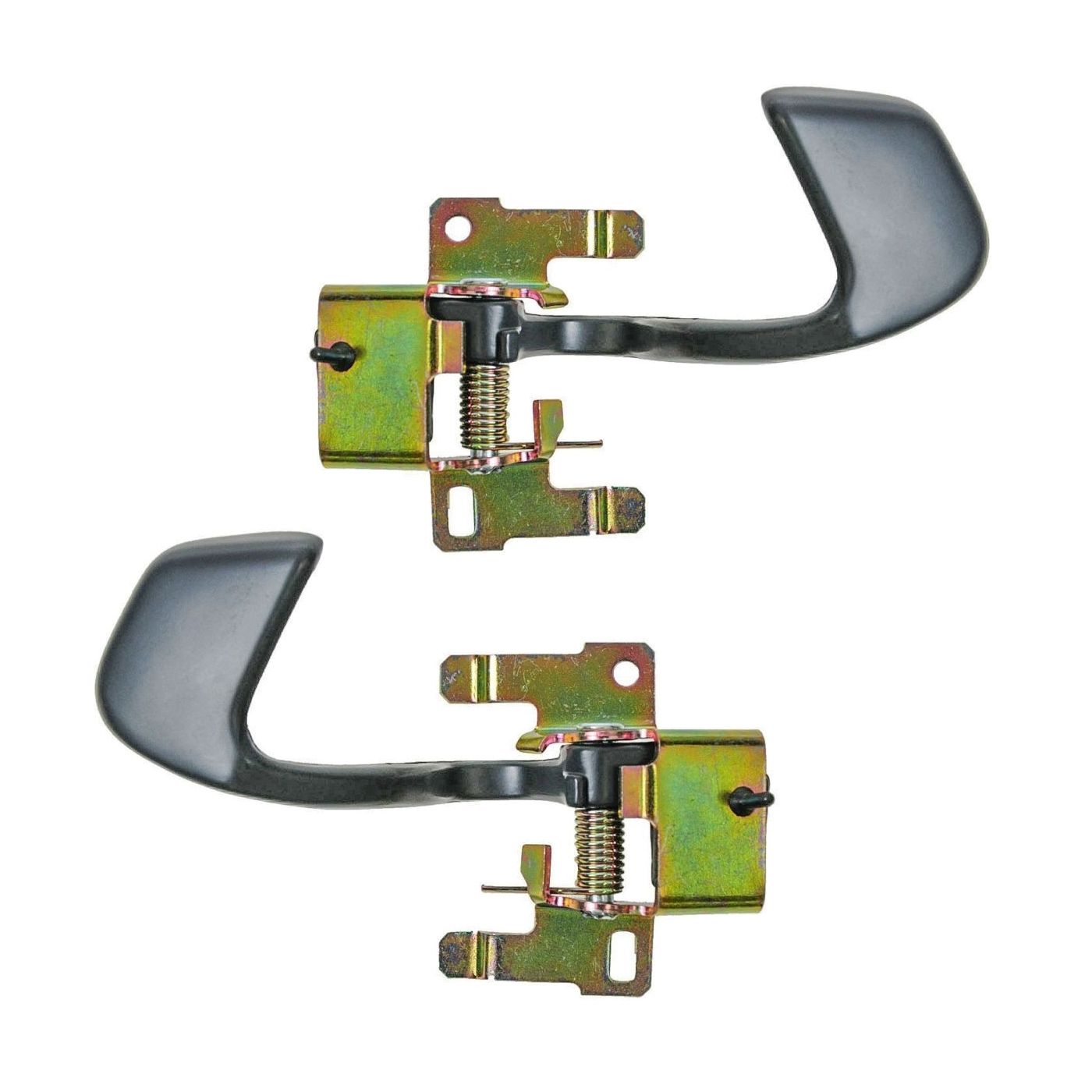 Black Inside Interior Inner Door Handle Pair Set Of 2 For Chevy GMC Olds