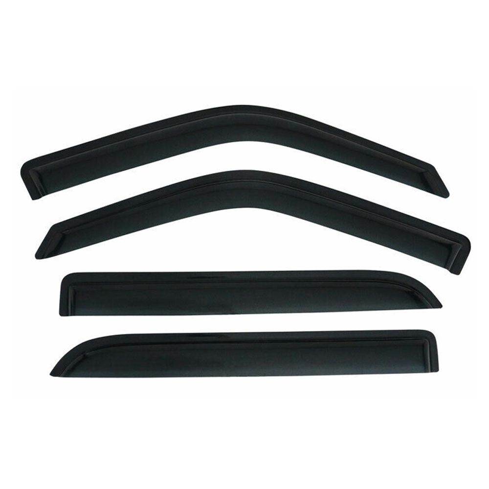 2 Sets Of - For 97-17 Ford Expedition 98-17 Lincoln Navigator Window Visors Rain Sun