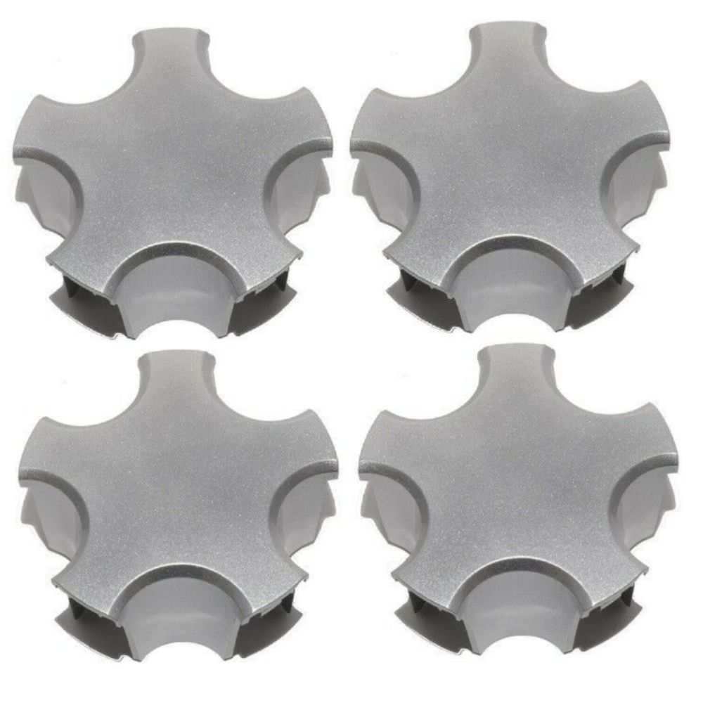 Set CENTER HUB CAPS That For Lexus 2001-2003 LS430 Base LS 430 17" Silver Wheels