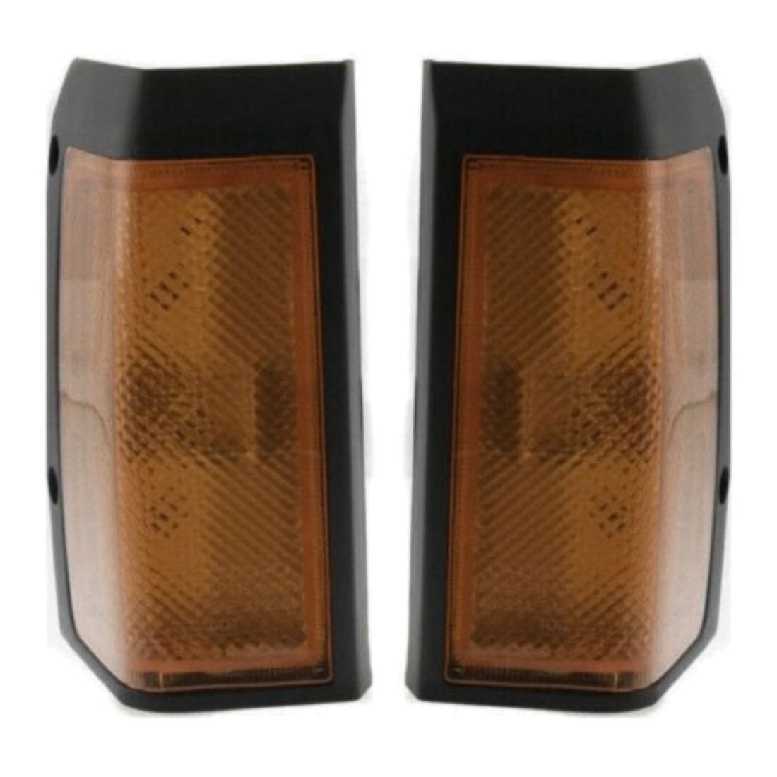 Corner Light For Nissan 86-87 D21 Set Of 2 Driver And Passenger Side W/ Bulbs