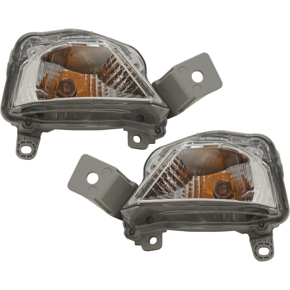 Set Of 2 Turn Signal Lights Corner Side Marker Park Lamps Left & Right Pair