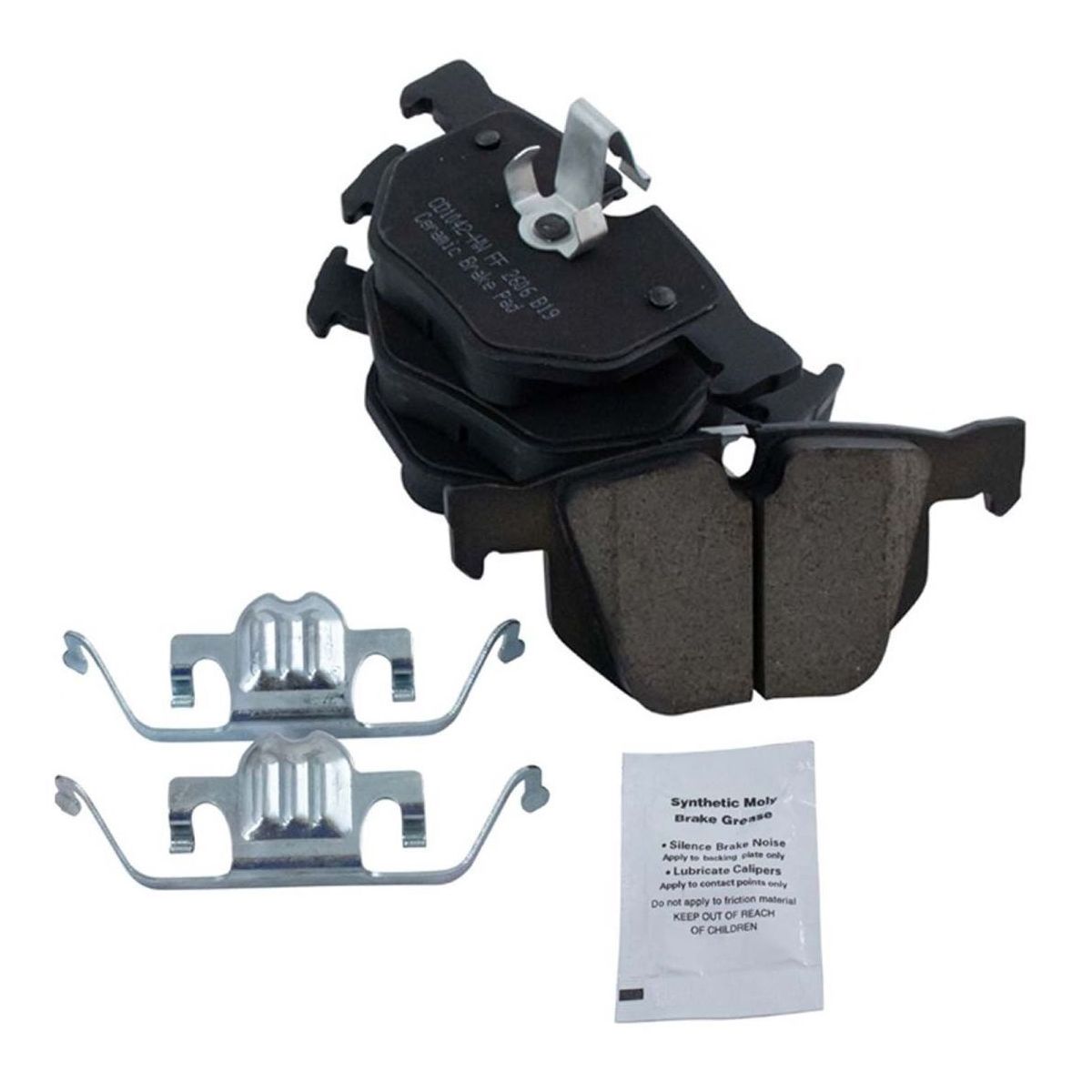 Rear Premium Ceramic Brake Pad & Rotor Kit W For BMW 07-18 X5 Sport Utility X6