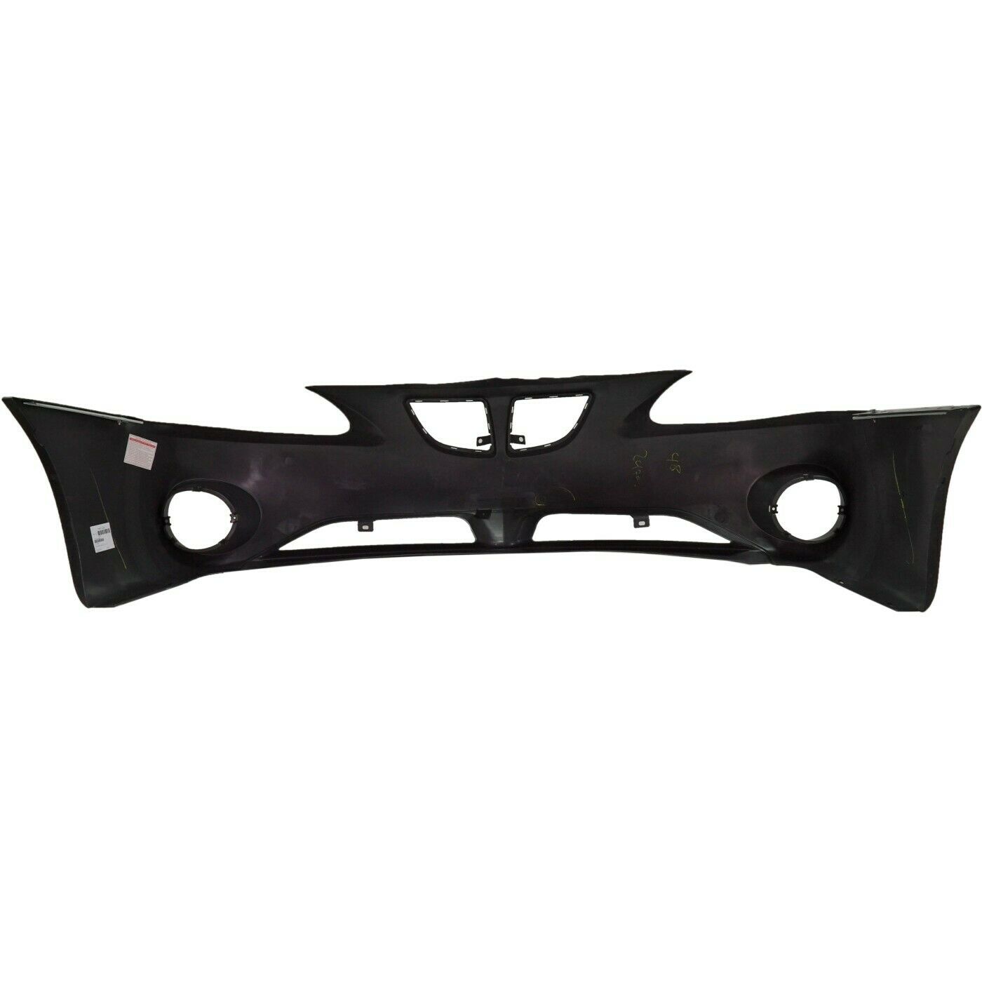 Front Bumper Cover For 2004-2008 Pontiac Grand Prix Sedan W/ Fog Lamp Holes