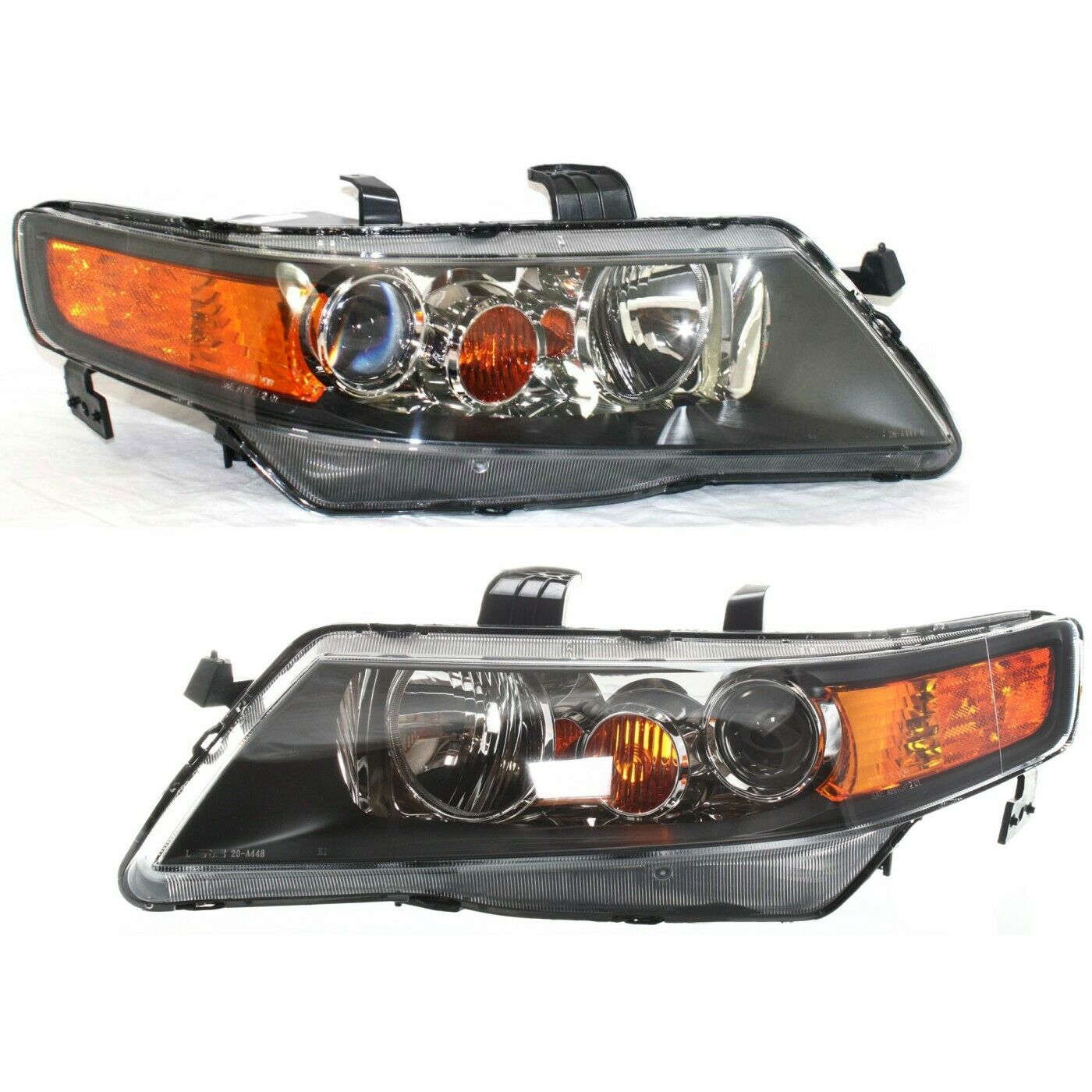 Headlight Set For Acura 2006-2008 TSX Base Sedan Left And Right 2Pc