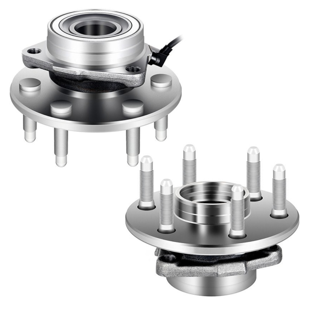 2 X Front Wheel Bearings Hub Fits Chevy Silverado Tahoe Gmc Sierra Yukon 4WD 4X4