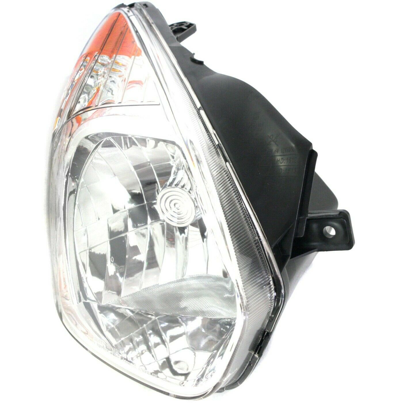 Headlight Set For 2007-11 Accent Driver & Passenger Side W/ Bulb