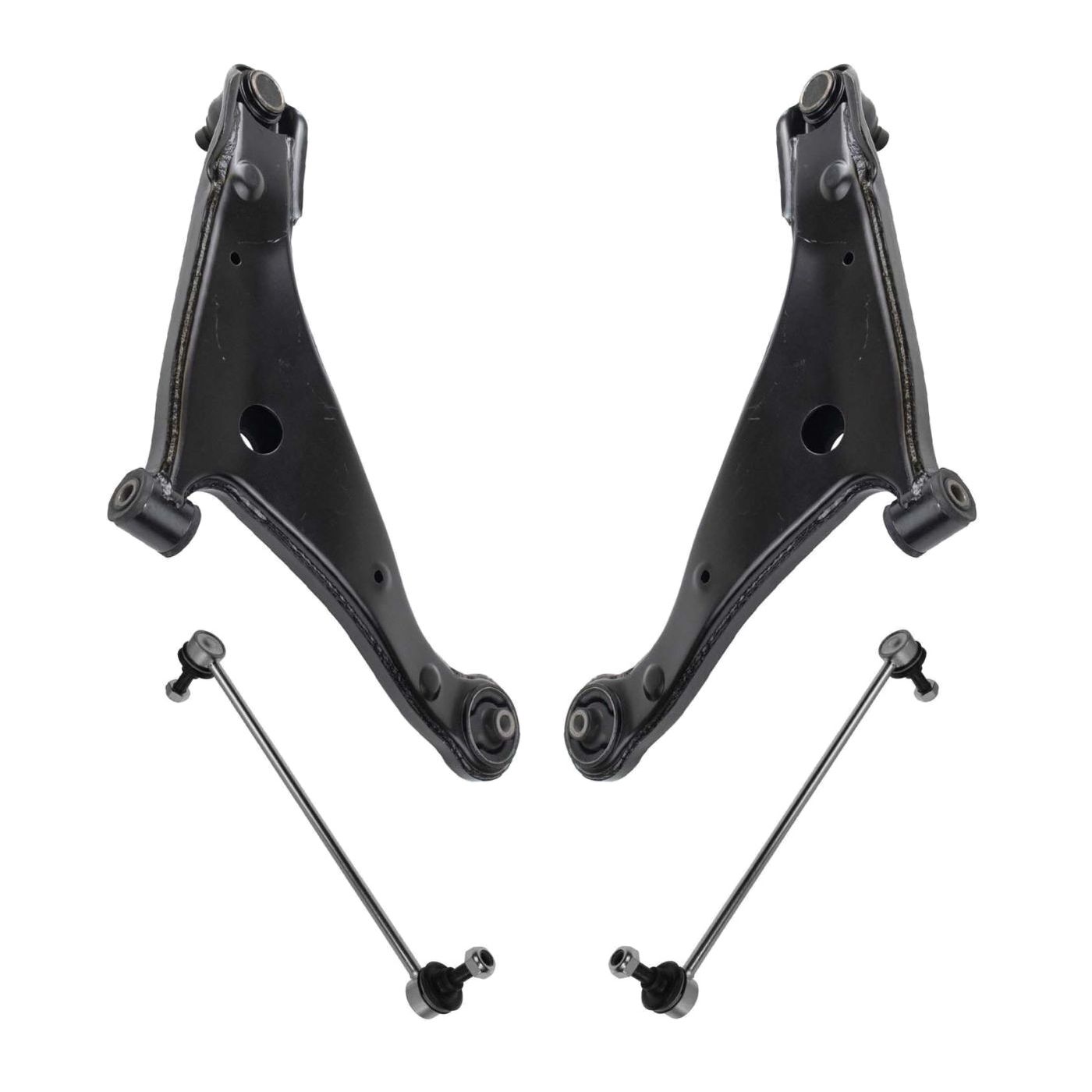 For 04-06 Endeavor Limited 4pc Suspension Kit Lower Control Arms Sway Bar Links