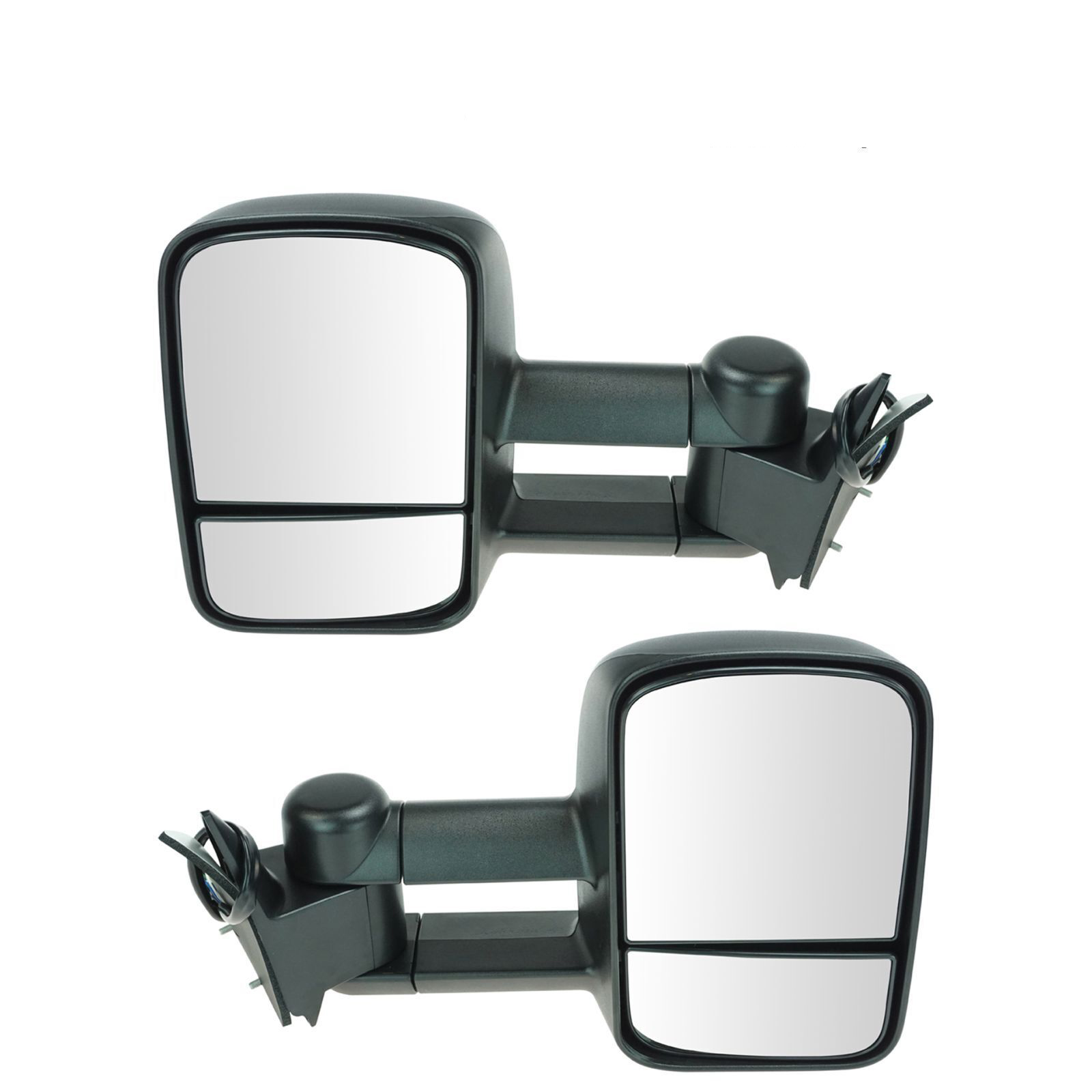 Power Heated Towing Telescoping Mirror Pair Set For Chevrolet GMC Denali