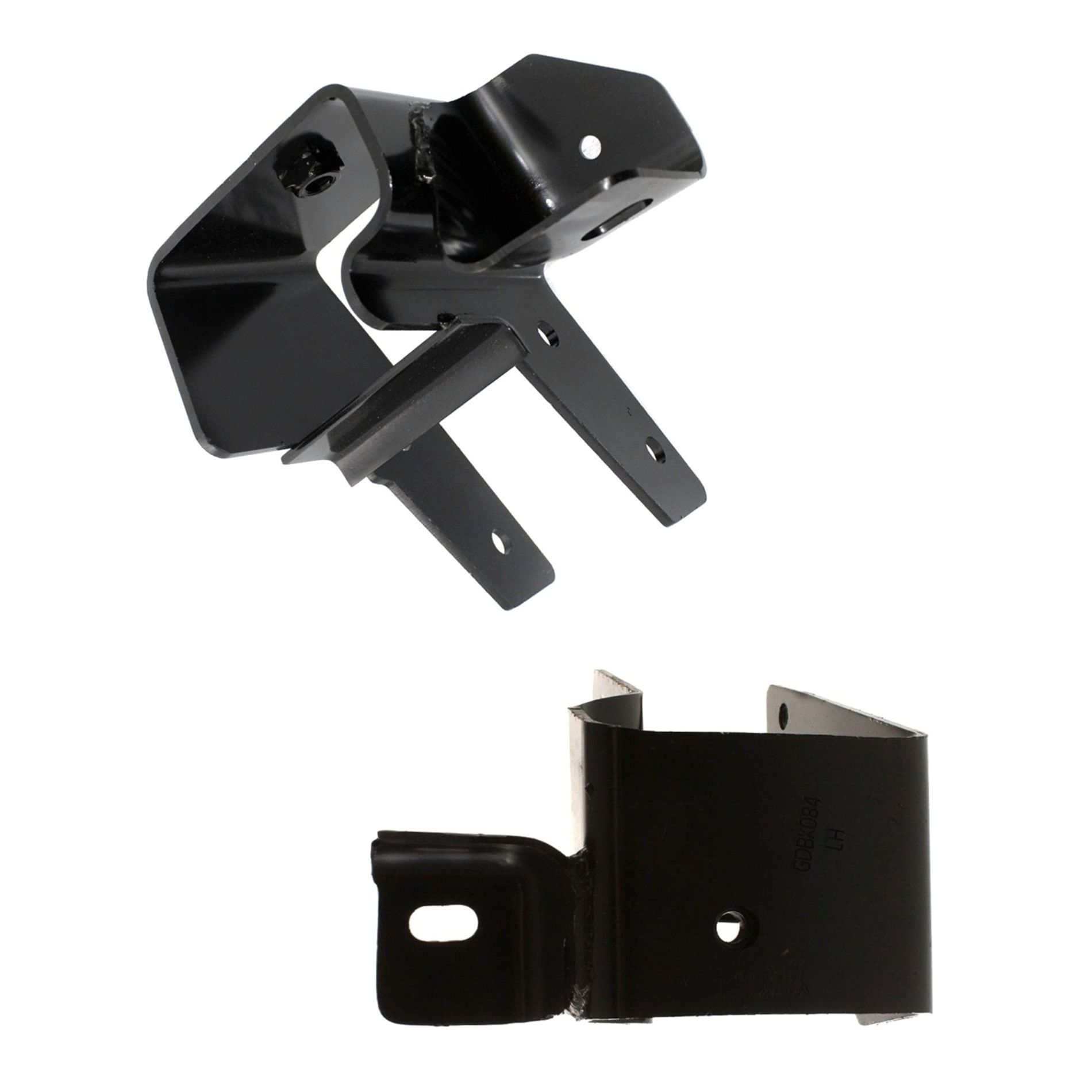 Bumper Bracket For 2003-2007 Chevrolet GMC Set Of 2 Front LH & RH