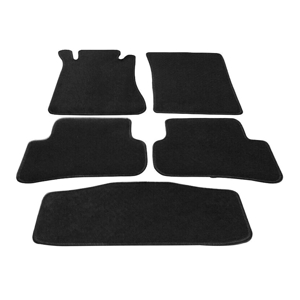 For 02-04 Mercedes-Benz C32 AMG Sedan W203 Car Floor Mats Front & Rear Nylon