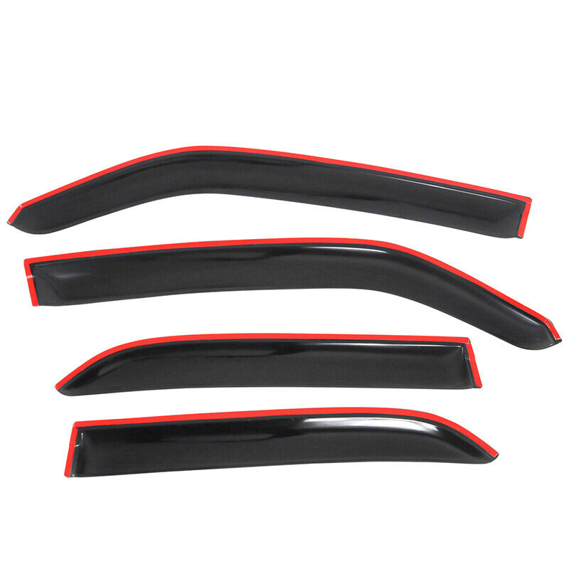 Window Visor Slim Style Rain Sun Guard 4PCS