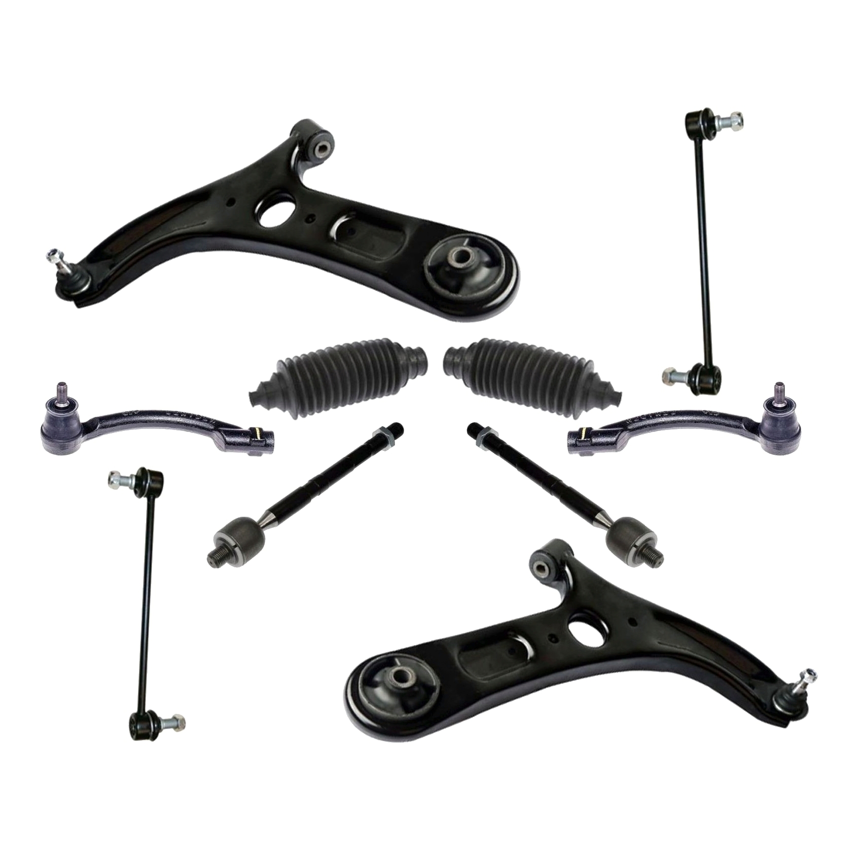 Front Control Arms Bushings Ball Joint For 2014-2018 Forte EX 54500A7000 10pc