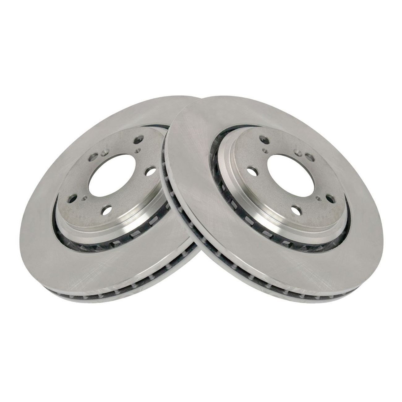 Front Disc Brake Rotor LH Kit Set Of 2 For Honda Acura