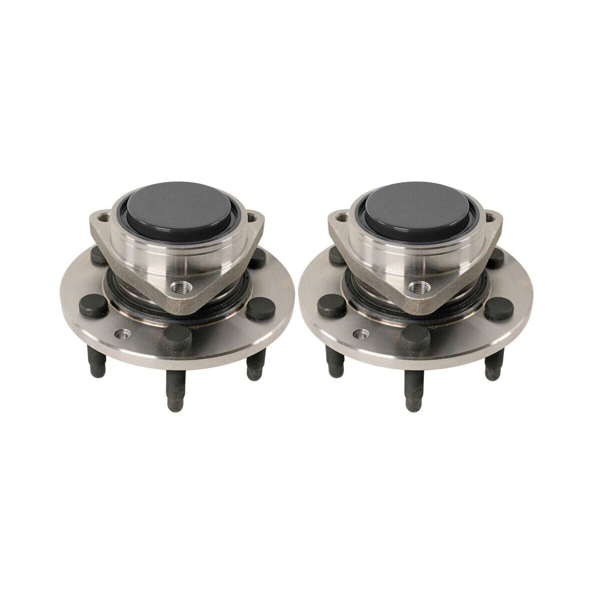 For 07 Chevrolet Silverado 1500 Classic Hybrid Front Wheel Hub Bearings Pair 2