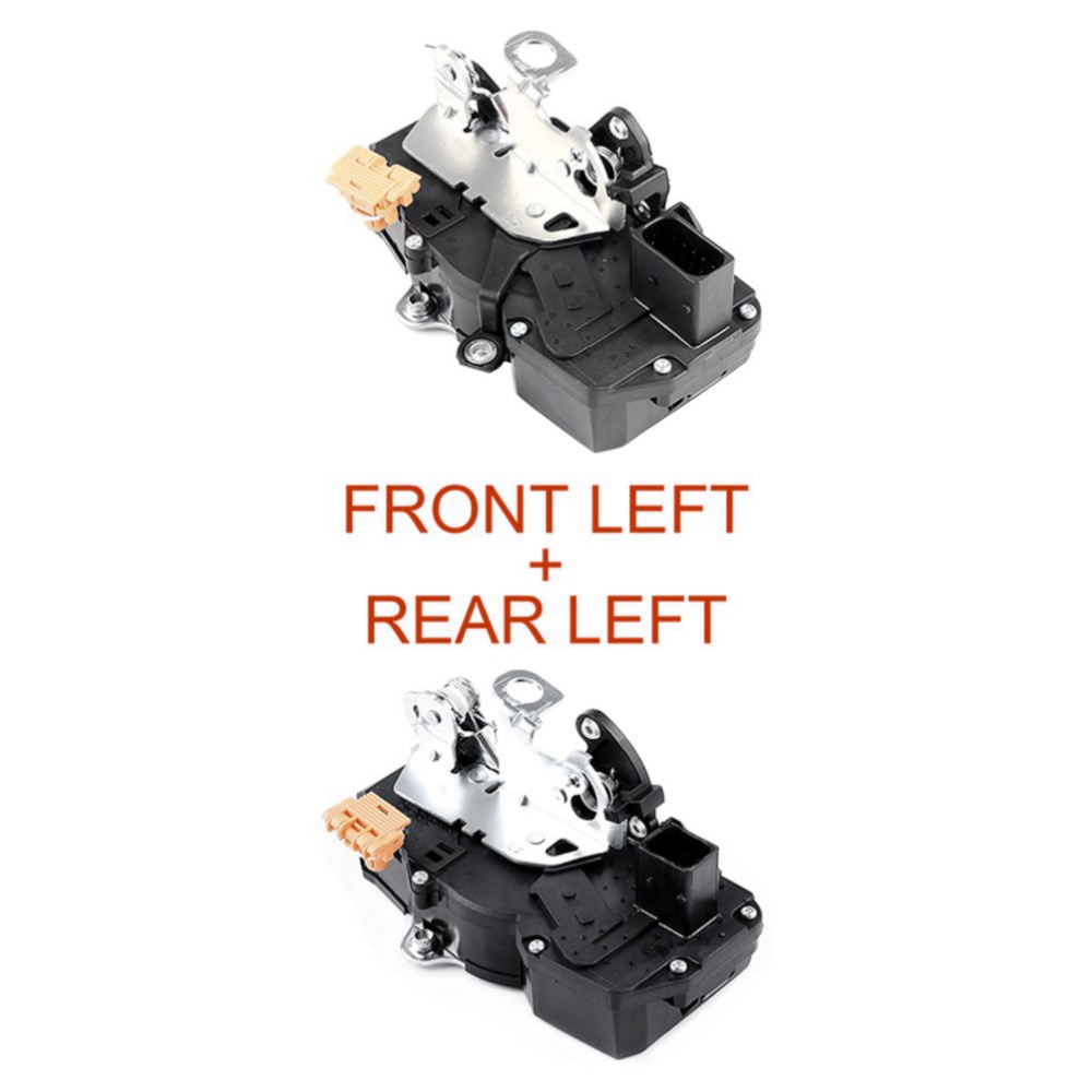 2-pcs Door Lock Actuator Front Rear Driver For 2008-2012 Malibu 2008-2009 Aura