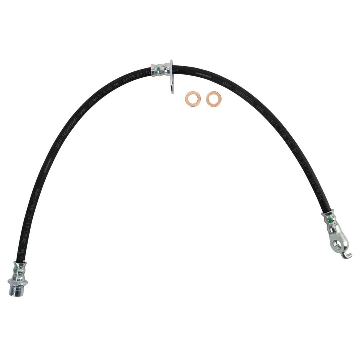 For 03-08 Toyota Corolla Sedan 04-09 Toyota Prius Hatchback Front Brake Hose