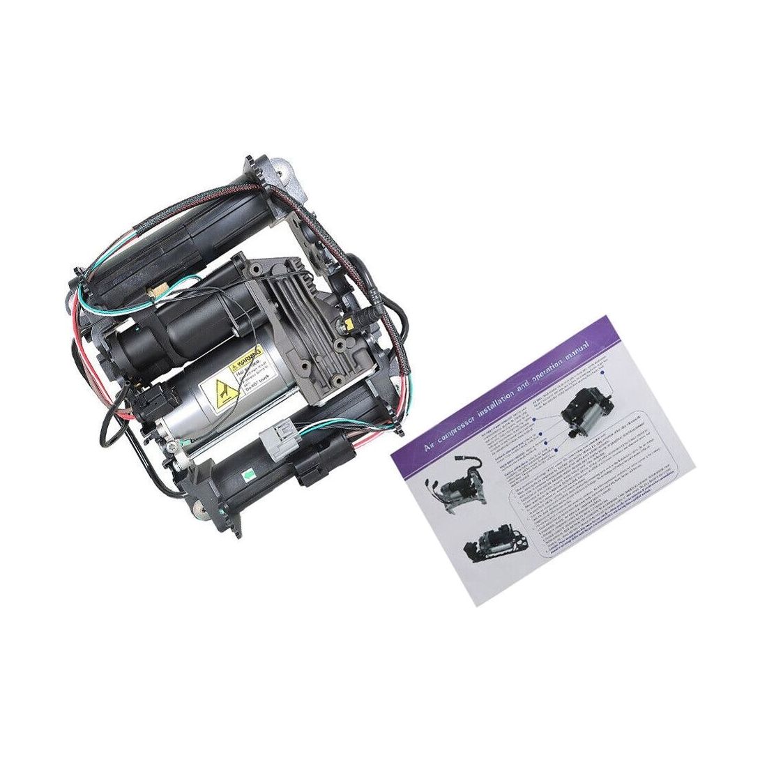 Air Ride Suspension Compressor Pump For Range Rover 06-12 Land Rover Rover L322