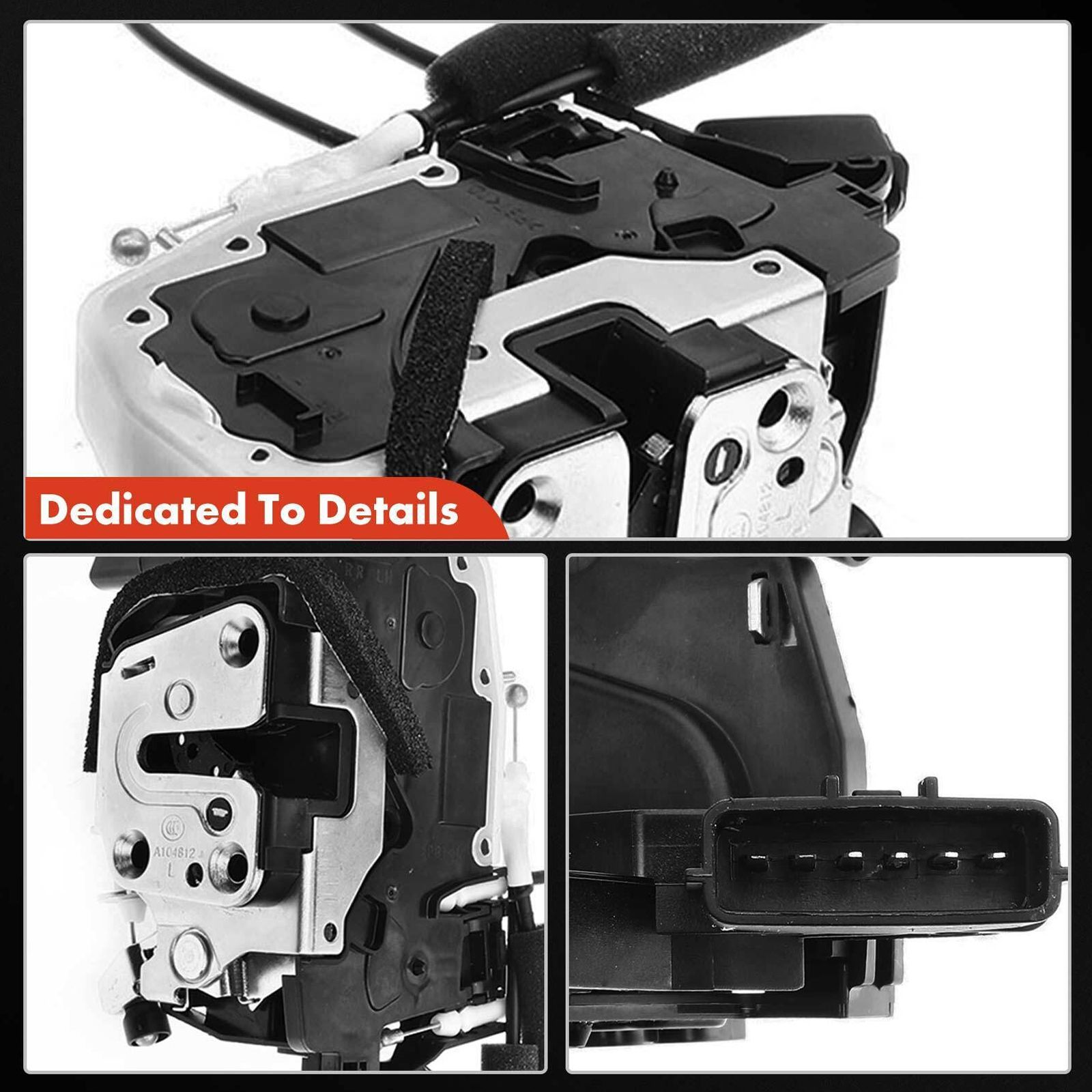 Front Left Door Lock Actuator For Nissan 2007-2011 Sentra Sedan W/Keyless Entry