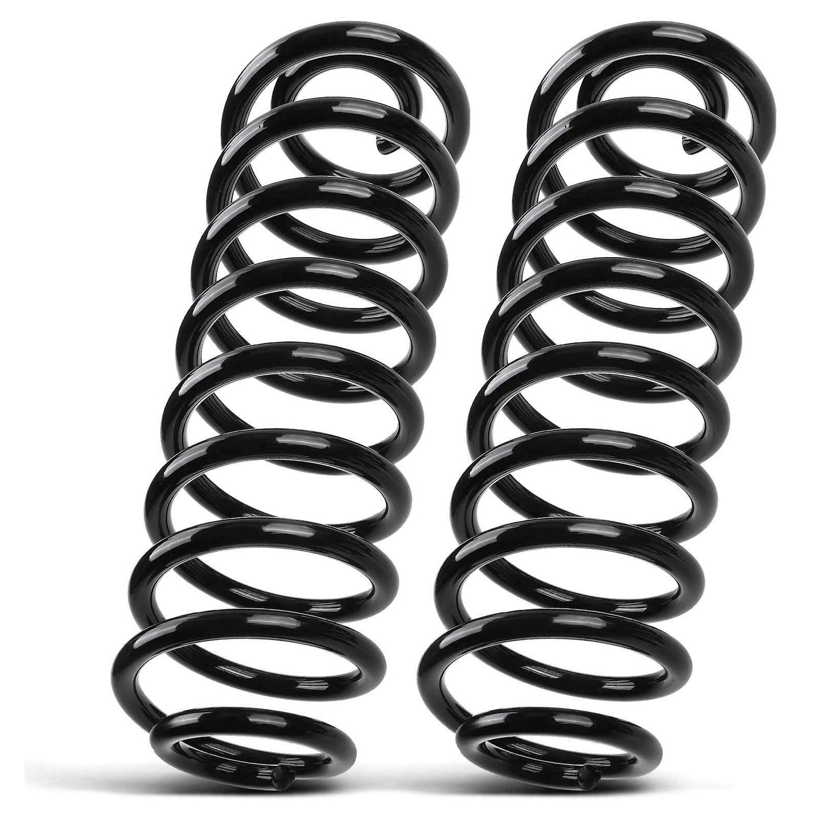 2x Coil Spring Set For Chevrolet Trailblazer 02-09 GMC Envoy 02-08 Buick Rear