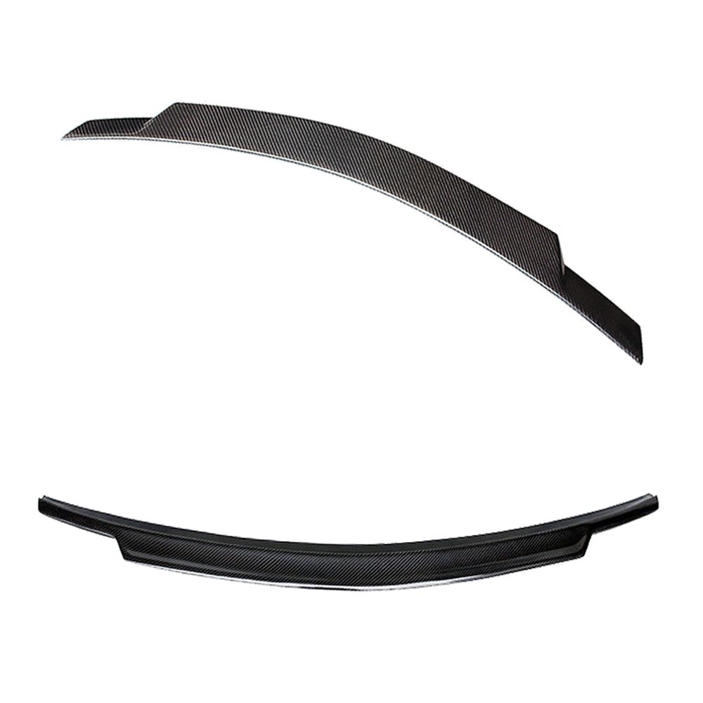 For Benz C-Class Fits 08-14 Benz C-Class W204 4 Door C74 Style CF Trunk Spoiler