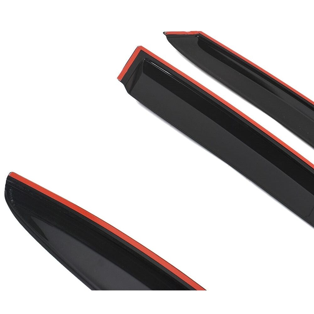 For 2015-2018 Subaru WRX STI Limited Slim Style Window Visor Rain Sun Guard